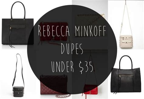 rebecca minkoff dupe